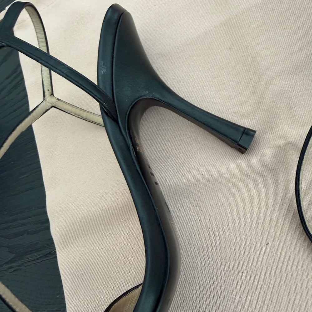 Stuart Weitzman Black Strappy Heels‎ - Picture 6 of 14